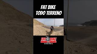 FAT BIKE TODO TERRENO  FAT BIKE PERÚ 🇵🇪 bicicleta fatbike hoverairx1 playa shortviral [upl. by Areek925]