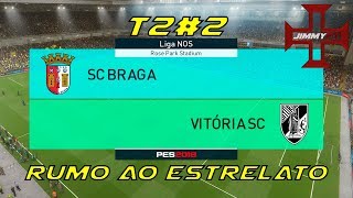 PES 2018 Rumo ao Estrelato 2 Liga NOS Braga vs V Guimarães [upl. by Marlea]