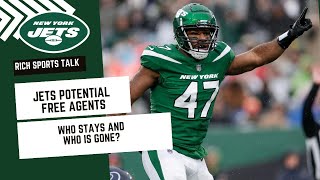 New York Jets Which Free Agents Stay or Go [upl. by Tish]