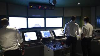 Bridge and Engine Room Simulators  Warsash Maritime Academy [upl. by Emawk141]