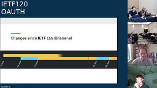 IETF 120 Web Authorization Protocol OAUTH 20240726 2000 [upl. by Legyn]