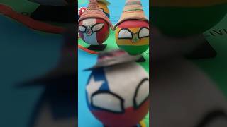 🌎La vía panamericana countryball 🌎 shorts art [upl. by Clower715]