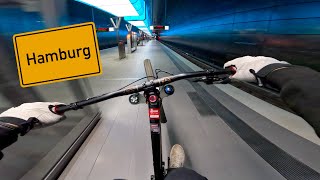 URBAN FREERIDE MTB Street Tour HAMBURG Germany [upl. by Ramyar]