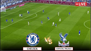 🔴LIVE  CHELSEA vs CRYSTAL PALACE I ENGLISH PREMIER LEAGUE 202425 STREAMING I eFOOTBALL PES 21 GAME [upl. by Qirat]