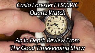 Casio Forester Watches FT500WC In Depth Review [upl. by Peck]