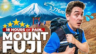 I Survived Climbing Mount Fuji18 Hours of Pain [upl. by Ojillib]