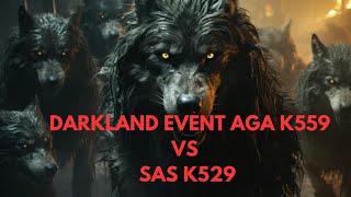 Guns of Glory GOG Darkland event K559 AGA vs K529 SAS [upl. by Hasty]