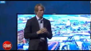 Michael Bay Freaks Out and Walks off Stage at CES [upl. by Mariana]