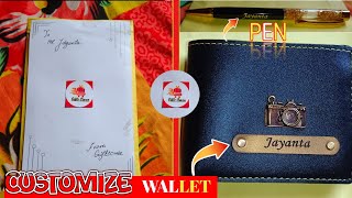 Customize Wallet amp Pen Unboxing  From Gifts Craze [upl. by Fiel]