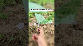 3D Printed Ornithopter 3dprinting plane drone experiment diy [upl. by Yerak982]