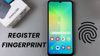 How To Register Fingerprint On Samsung Galaxy A06 [upl. by Haikezeh]