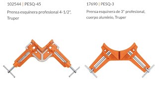 Prensa esquinera Truper [upl. by Lowrie]