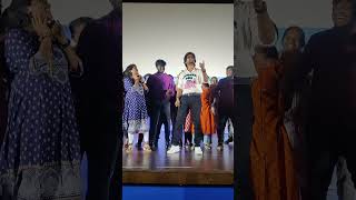 Hero Nani dance performance at Odiyamma song launch event nani naturalstarnani telugumovies [upl. by Eilrac]