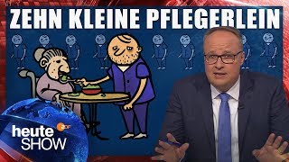 Deutschlands Politiker entdecken den Pflegenotstand  heuteshow vom 20102017 [upl. by Yrrag]