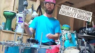 3 Over 2 Polyrhythm Drumset Groove [upl. by Horn]