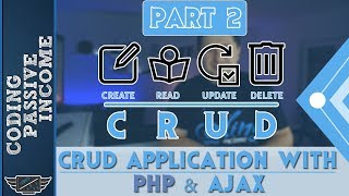 PHP Ajax CRUD Application Tutorial  MySQL amp Bootstrap amp jQuery DataTables Part 2 [upl. by Quartis]