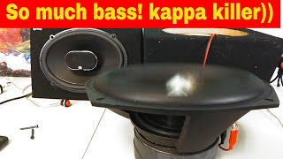 Rockville RVL69W 6x9 Car audio Subwoofer VS Infinity Kappa 6931 Best 6x9 speakertest [upl. by Lebar]