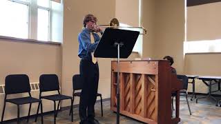 Concertino Basso Bass Trombone Solo [upl. by Assiruam]