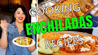 How to make ENCHILADAS over 18 MEXICAN FOOD RECIPES DINNER COMPILATIONS  SATISFYING AND TASTY FOOD [upl. by Richmal403]