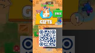 Free Gift 🎁 Brawl Stars QR Code BrawlStars Shorts [upl. by Nnylanna]