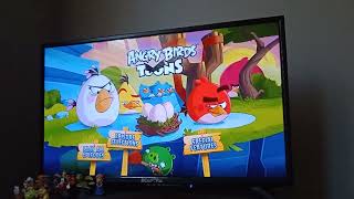 Angry Birds Toons Season 1 Volume 2 DVD Menu 2014 [upl. by Binnings]