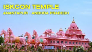 ISKCON Temple Anantapur  A Sanctuary of Peace and Devotion [upl. by Cirda]