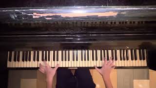 Howl’s moving castle  merry go round tiktok cover on a out of tune piano [upl. by Evered]