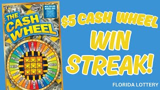 The Cash Wheel Florida Lottery Scratch Off FULL PACK 300 Gamble [upl. by Klinger]