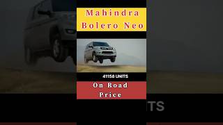 Mahindra Bolero Neo Shorts Video [upl. by Geis]