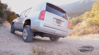 2015 Chevy Tahoe OFF ROAD through the National Forest to Big Bear Lake California [upl. by Rebmat]