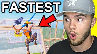 Reacting To The FASTEST Fortnite Builder EVER [upl. by Ferdinande407]