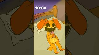 The alarm clock backstab ⏰😬 animation meme shorts catnap dogday [upl. by Airtal]