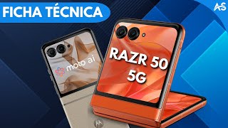 Motorola Razr 50 5G  Ficha Técnica [upl. by Lehcear168]