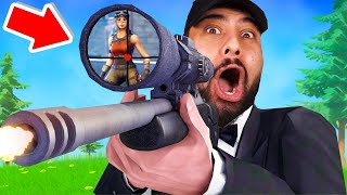 Ich bin UNDERCOVER unter 100 NPCs in Fortnite [upl. by Maye]