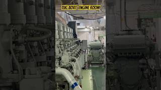 “Inside Tugboat EnginesampECR  Tugboat ఇంజిన్‌ల రహస్యం” Short Tour of Tugboat Engine Room ship yt [upl. by Lehcem]