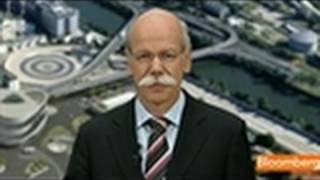 Daimlers Zetsche Predicts Significantly Higher Growth [upl. by Aleusnoc]