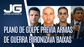 PF diz que plano de golpe previa armas de guerra e ironizava baixas [upl. by Youngman]