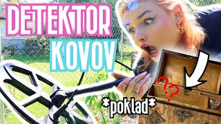 NAŠLI SME POKLAD 😱 DETEKTOR KOVOV [upl. by Ciryl]