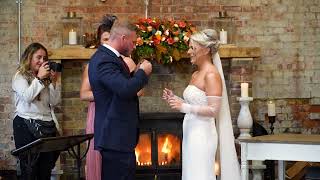 Botley Hill Barn  Surrey Wedding Video  Videographer [upl. by Akla]