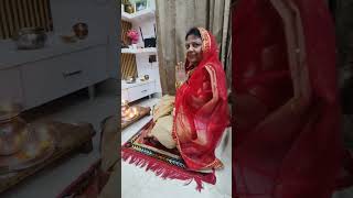 Karvachauth Pooja  A Se Angithi shorts trending pooja karvachauth [upl. by Dolf]