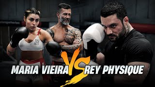 Rey Physique VS Maria Vieira no SPARRING com Rangel Farias [upl. by Deana]