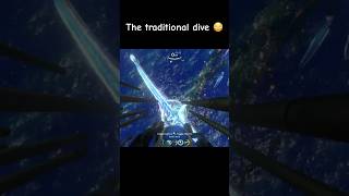 The traditional dive must be done subnautica gaming gamers gameplay games game gamer [upl. by Llydnek887]