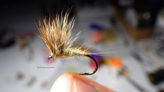 Tying the Double Decker Compara Dun with Davie McPhail [upl. by Ambrosane]