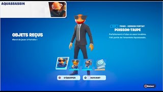 COMMENT ACCOMPLIR LES QUÊTES DE PACK DAQUASSASSIN ET OBTENIR 1000 VBUCKS SUR FORTNITE [upl. by Kalbli771]