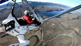 466 Test Flight with New Prop Flying Loops above North Ridge Kamloops Mar 13 2024 [upl. by Arrak803]