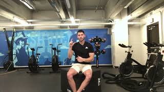 Seated thoracic rotation drill [upl. by Anrehs]