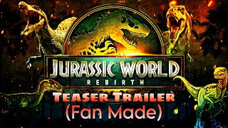 Jurassic World Rebirth 2025 Teaser Trailer Fan Made [upl. by Kehoe283]