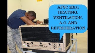 MY AFSC HVACR 3E131TECH SCHOOL DETAILS AIRFORCE MILITARY [upl. by Aidnama]