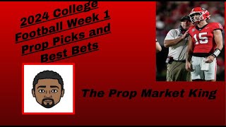 2024 College Football Week 1 Picks [upl. by Abdella]