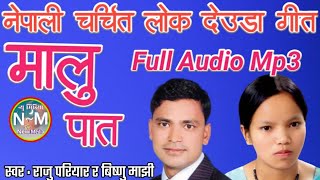 New Nepali Deuda Song 2078  Malu Pata  मालु पात  Raju Pariyar amp Bishnu Majhi  New Media YouTube [upl. by Ruhnke314]